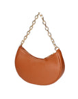 Loreta Borsa a spalla da donna Vera pelle 06511-D17 CUOIO SCURO Chiara Ferretti