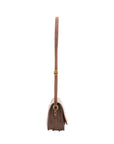 Borsa a tracolla da donna 100% vera pelle 4582-TESTA DI MORO Alessia Firenze