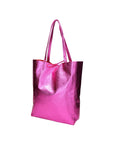 Iride Borsa a mano da donna 100% pelle 05921-DL66 FUXIA Chiara Ferretti