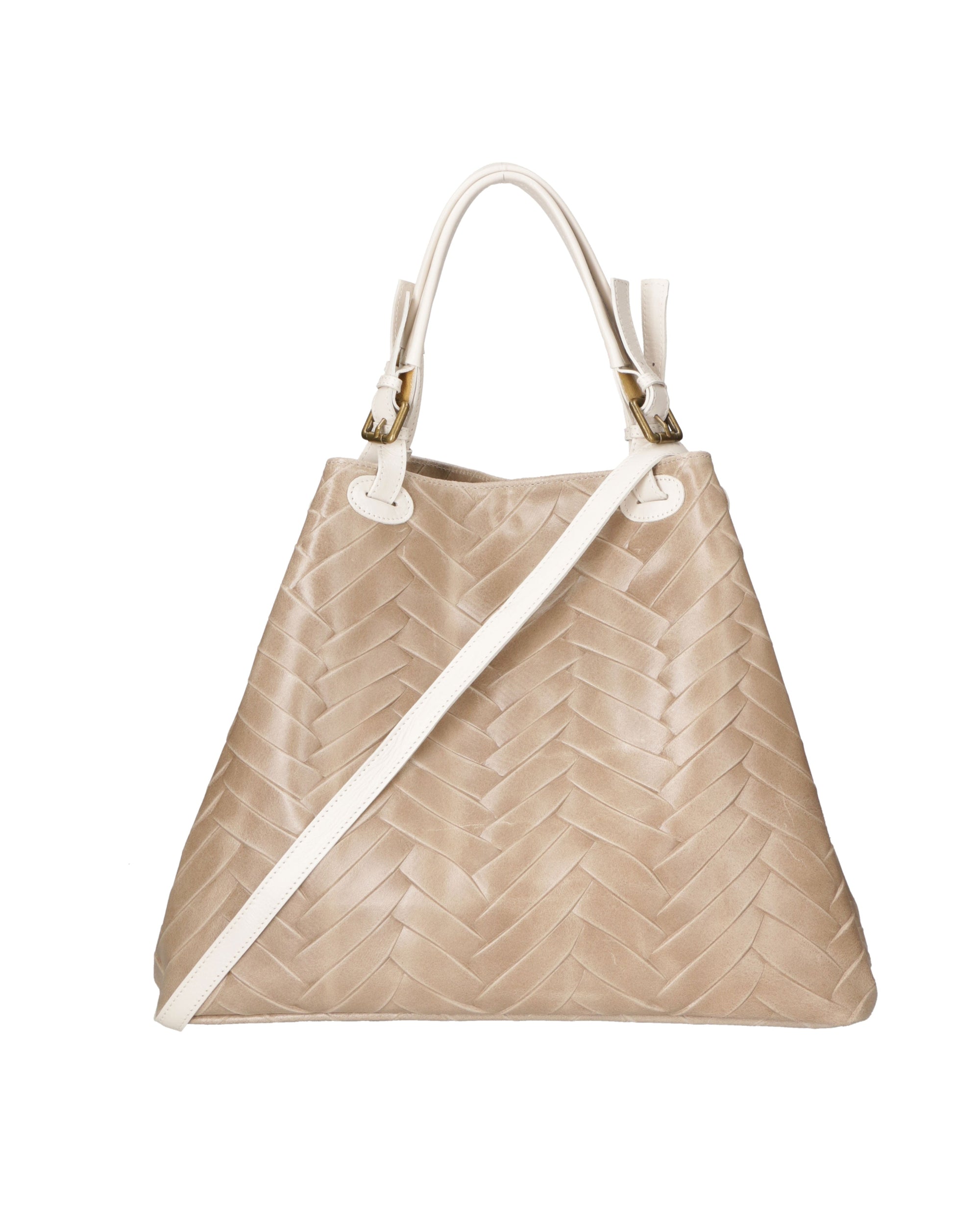 Women's Shoulder Bag In Genuine Leather