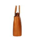 Francesca Borsa a mano da donna 100% pelle 9133-CUOIO COGNAC Chiara Ferretti