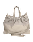 Firenze Borsa a mano da donna Vera pelle 01838-D86 GRIGIO PERLA PEARL GREY Chiara Ferretti