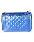 Azura Borsa a tracolla da donna Vera pelle 1138-BLU ELETTRICO Chiara Ferretti