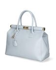 Aleria Borsa a mano da donna Vera pelle 8005-D92 CELESTE Chiara Ferretti