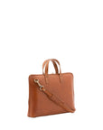 Borsa a mano unisex in vera pelle 100% cotone 4453-MIELE Alessia Firenze