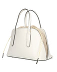 Renza Borsa a mano da donna Vera pelle 8672-BIANCO WHITE Chiara Ferretti