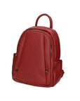 Vida 06522-D10 ROSSO SCURO Zaino da donna in vera pelle DARK RED Chiara Ferretti
