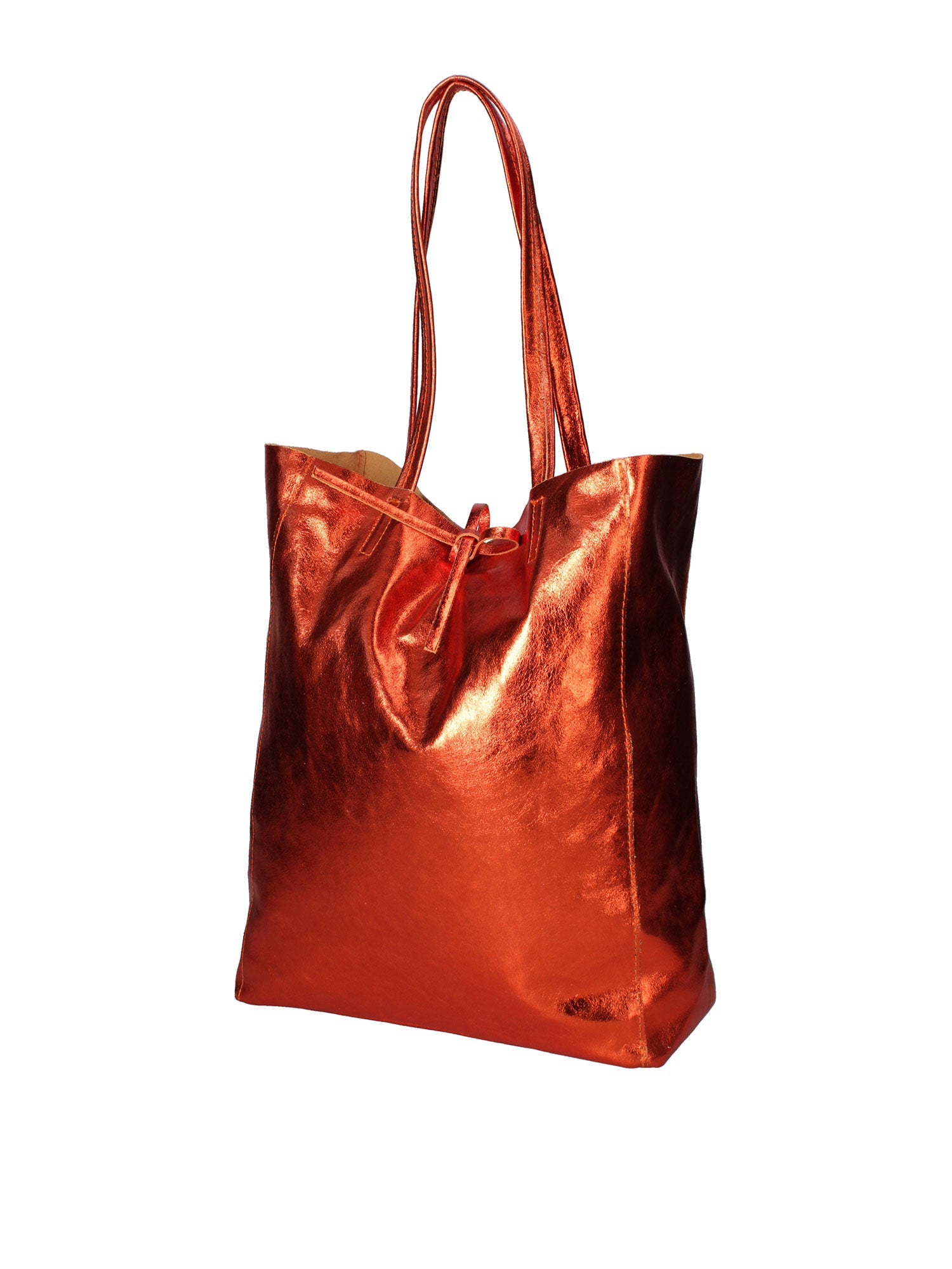 Íris Borsa a mano da donna Vera Pelle 07565-L010 ARANCIO Chiara Ferretti