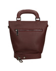 Luciana Borsa a mano da donna Vera pelle 02209-D54 BORDO SCURO DARK BORDEAUX Chiara Ferretti