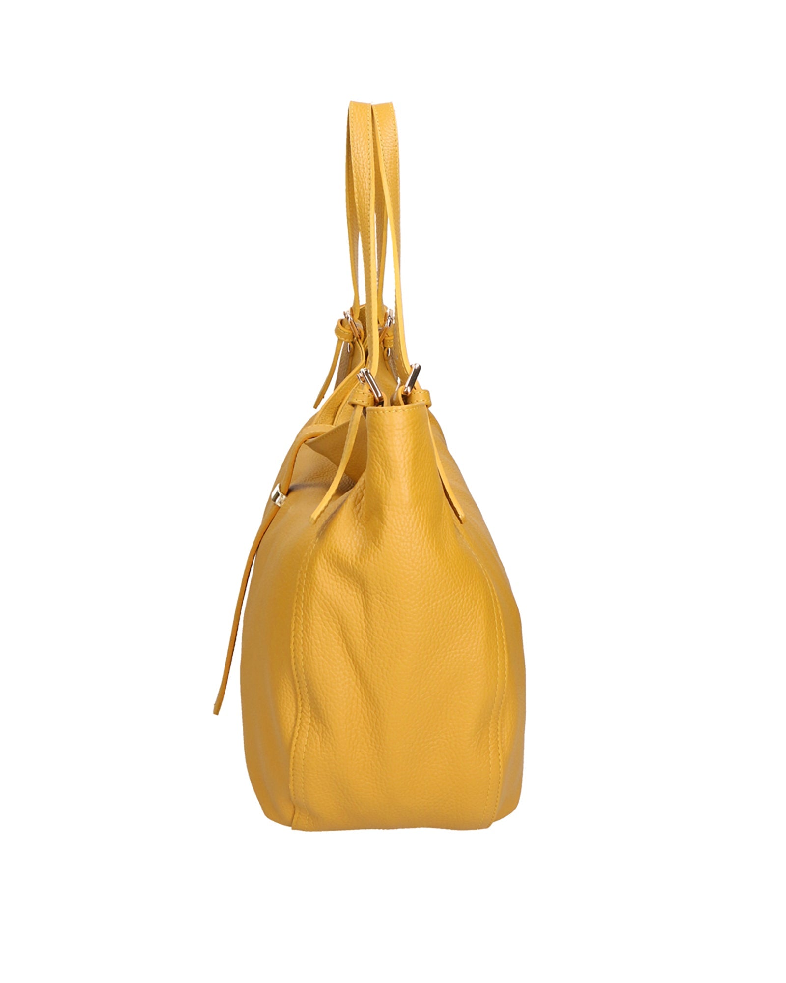 Sirma Borsa a mano da donna Vera pelle 06518-D36 SENAPE Chiara Ferretti