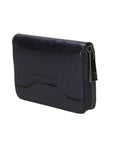 Nohemi Portafoglio donna vera pelle Zip 524072-BLU DARK BLUE Chiara Ferretti