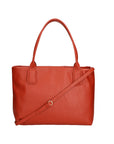 Lorena Borsa a spalla da donna Vera pelle 06506-D61 MATTONE Chiara Ferretti
