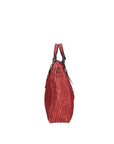 Zaffira Borsa a spalla da donna Misto nylon e pelle LK0264-BORDEAUX Chiara Ferretti