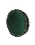 Nora Borsa a spalla da donna Vera pelle 540007-VERDE.S DARK GREEN Chiara Ferretti