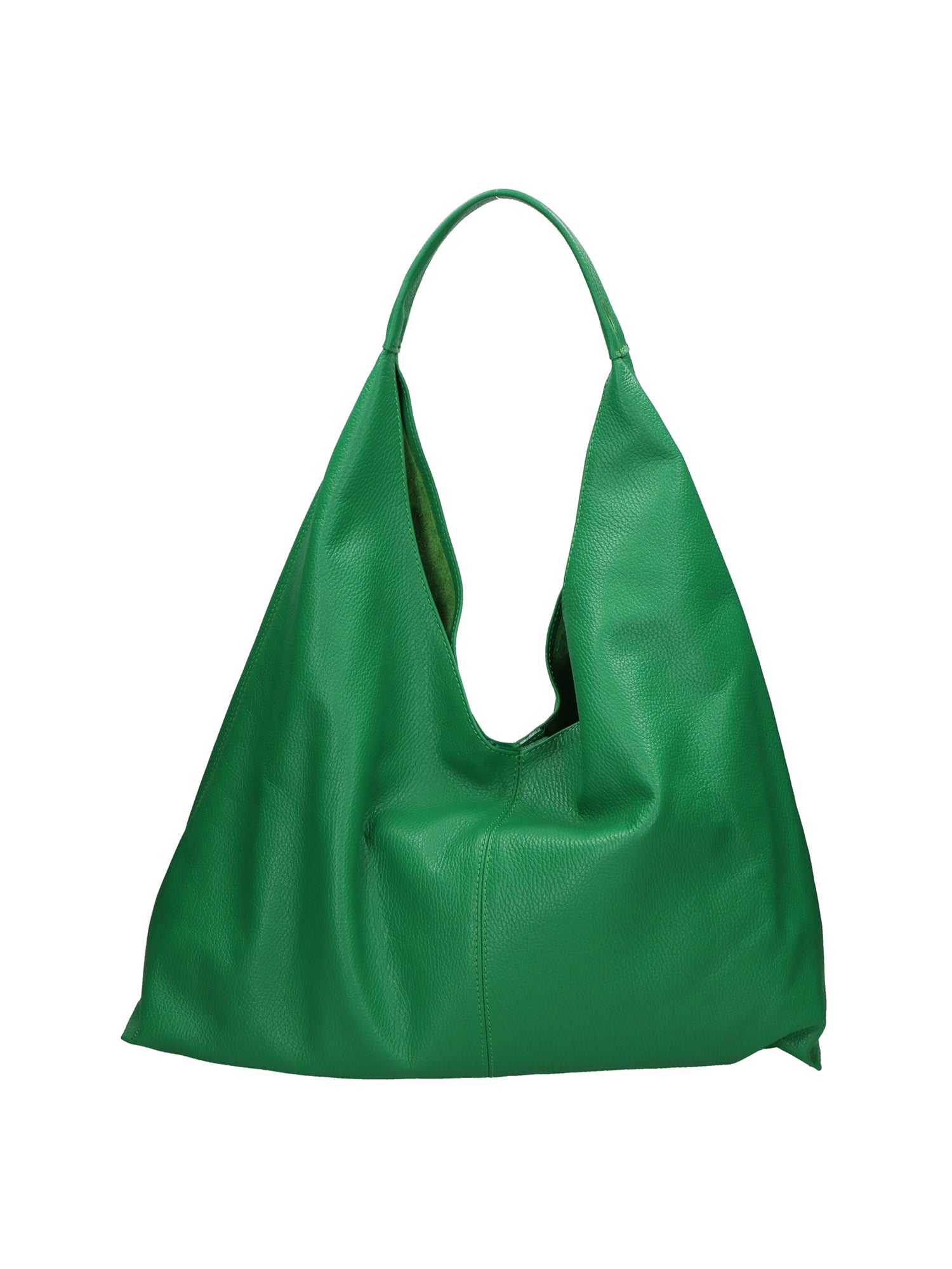 Ginger Borsa a spalla da donna Vera pelle 05788-D47 VERDE MELA Chiara Ferretti
