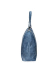 Elisamaria Borsa a spalla da donna Vera pelle 80055-BLU Chiara Ferretti