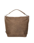 Elga Borsa a spalla da donna Vera pelle 80051-TAUPE Chiara Ferretti