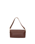 Wally Borsa a spalla da donna Vera pelle 06869-D223 cioccolato Chiara Ferretti