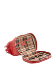Pochette unisex in vera pelle Made in Italy 4424-ROSSO Alessia Firenze