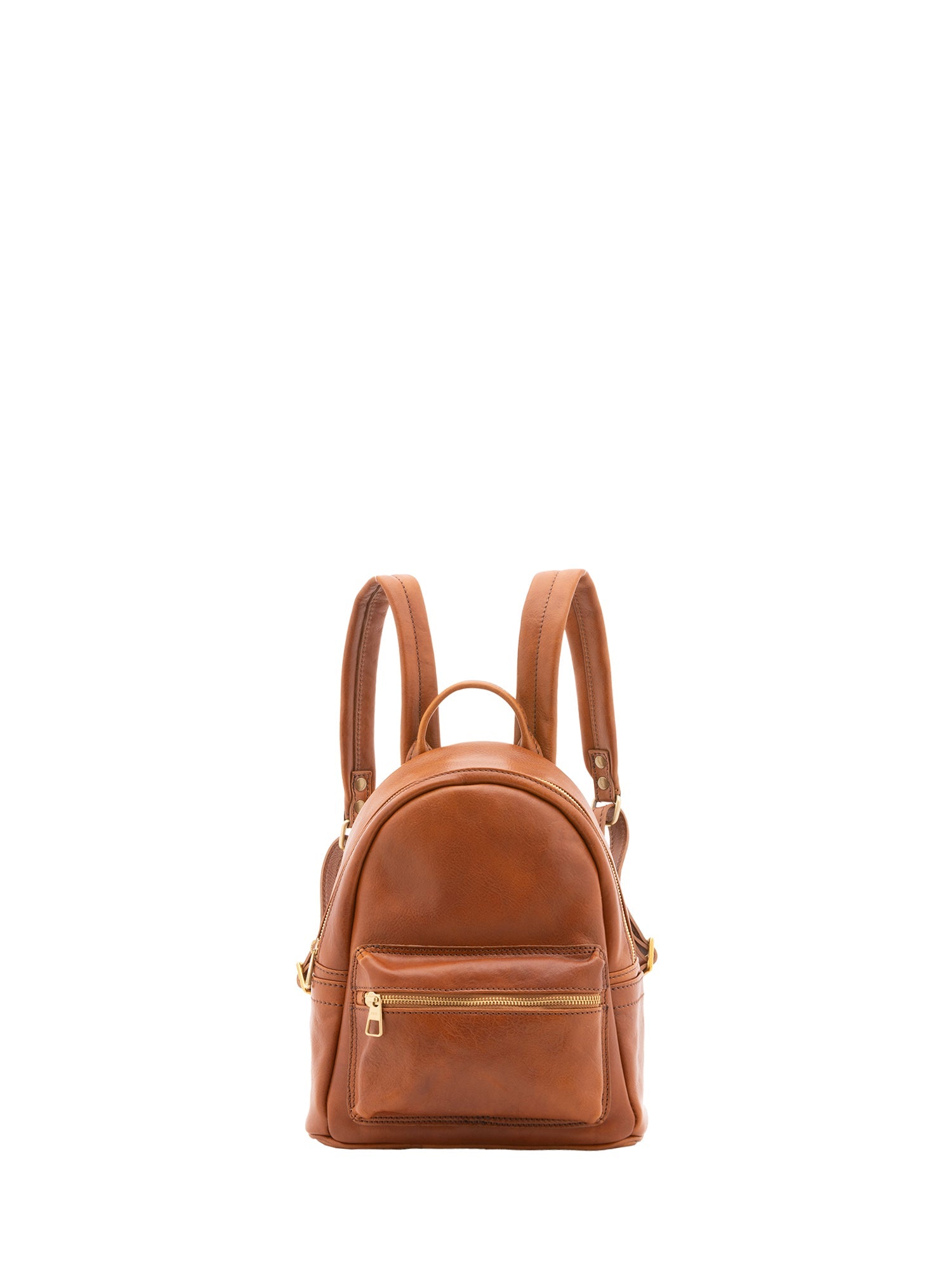 Zaino unisex in vera pelle 100% cotone 4460-MIELE Alessia Firenze