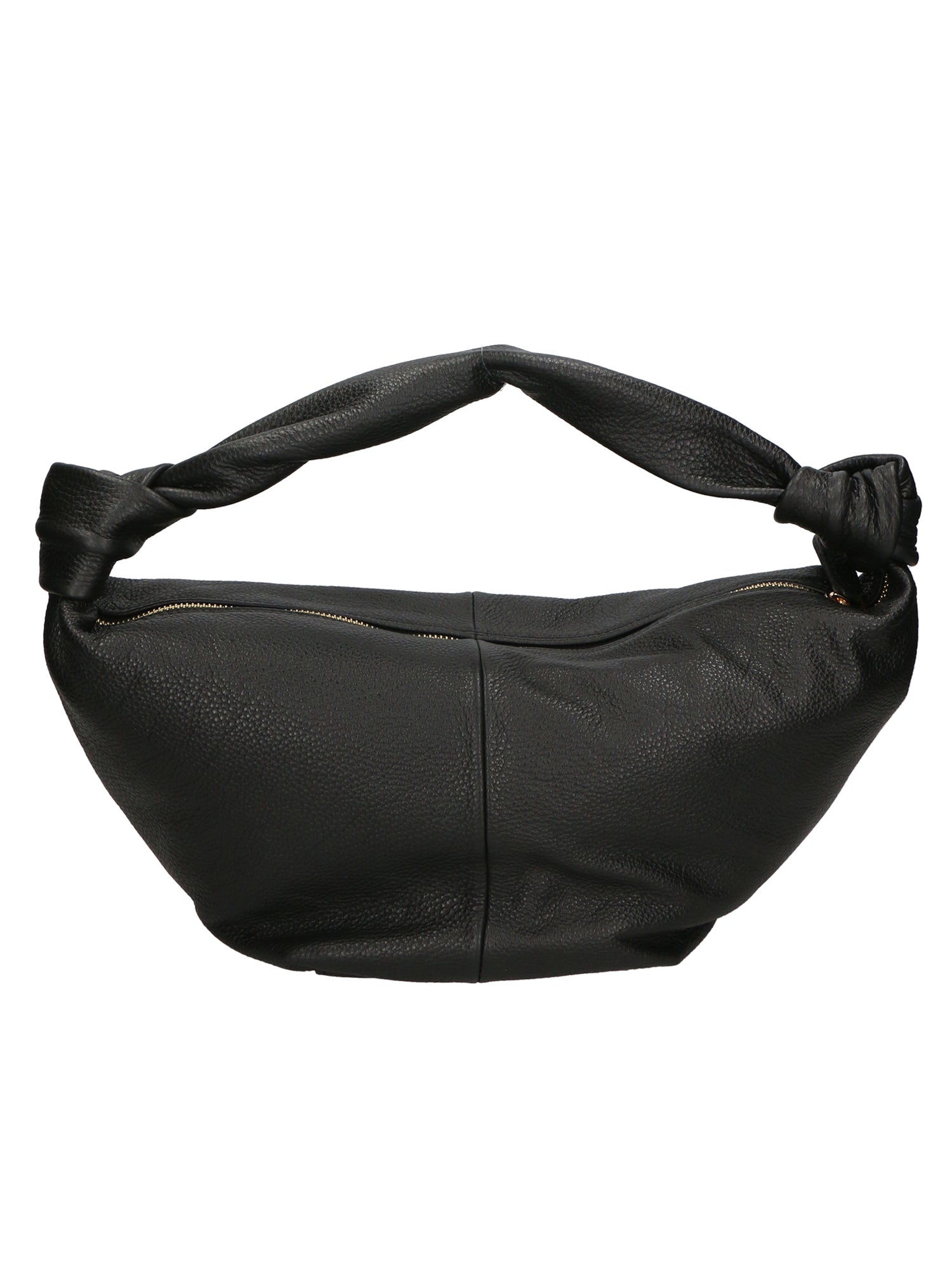 Lunaria Borsa a spalla da donna Vera pelle 06007-D28 NERO BLACK Chiara Ferretti