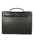 Ivo Unisex-Arbeitstasche aus echtem Leder, hergestellt in Italien, 28 x 37,5 x 9 cm
