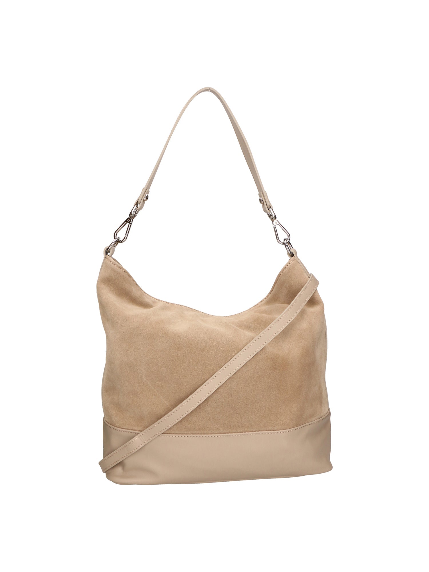 Graziana Borsa a spalla da donna Vera pelle 05960-04 TAUPE 05 TAUPE CHIARO Chiara Ferretti