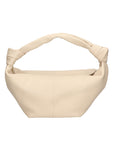 Lunaria Borsa a spalla da donna Vera pelle 06007-D37 LATTE MILK Chiara Ferretti