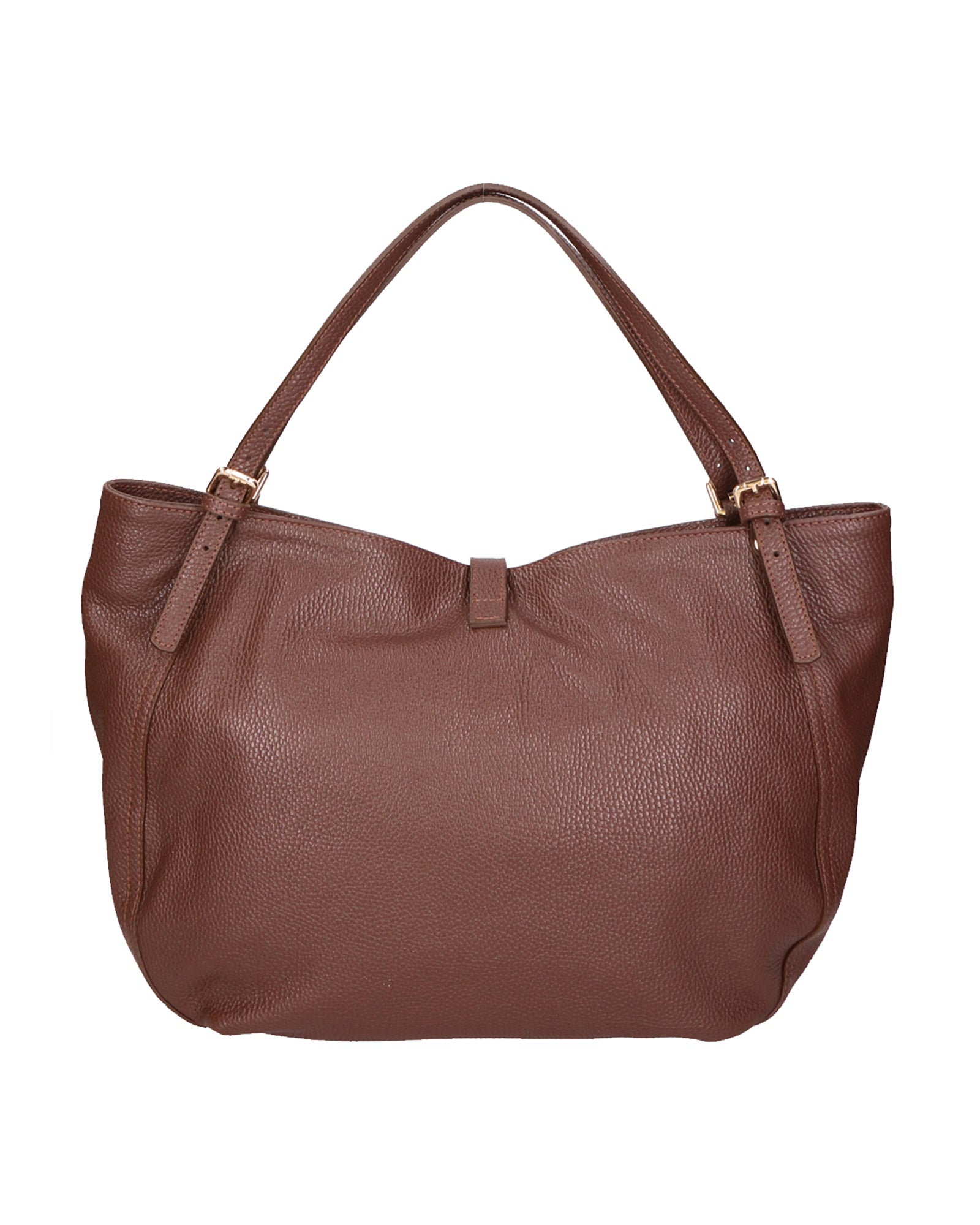 Sirma Borsa a mano da donna Vera pelle 06518-D223 CIOCCOLATO Chiara Ferretti