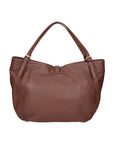 Sirma Borsa a mano da donna Vera pelle 06518-D223 CIOCCOLATO Chiara Ferretti
