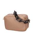 Barbara Borsa a spalla da donna Vera pelle 05706-D40 TAUPE TAUPE Chiara Ferretti