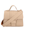 Gina Borsa a mano da donna Vera pelle 05926-D05 CAPPUCCINO + D44 CUOIO Chiara Ferretti