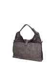 Edera Elite Borsa a spalla da donna Vera pelle LK0247-GRIGIO Chiara Ferretti