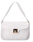 Astrea Borsa a spalla da donna 100% pelle 06015-L101 BIANCO Chiara Ferretti