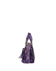 Solara Borsa a spalla da donna Vera pelle 06091 LM-L013 VIOLA Chiara Ferretti