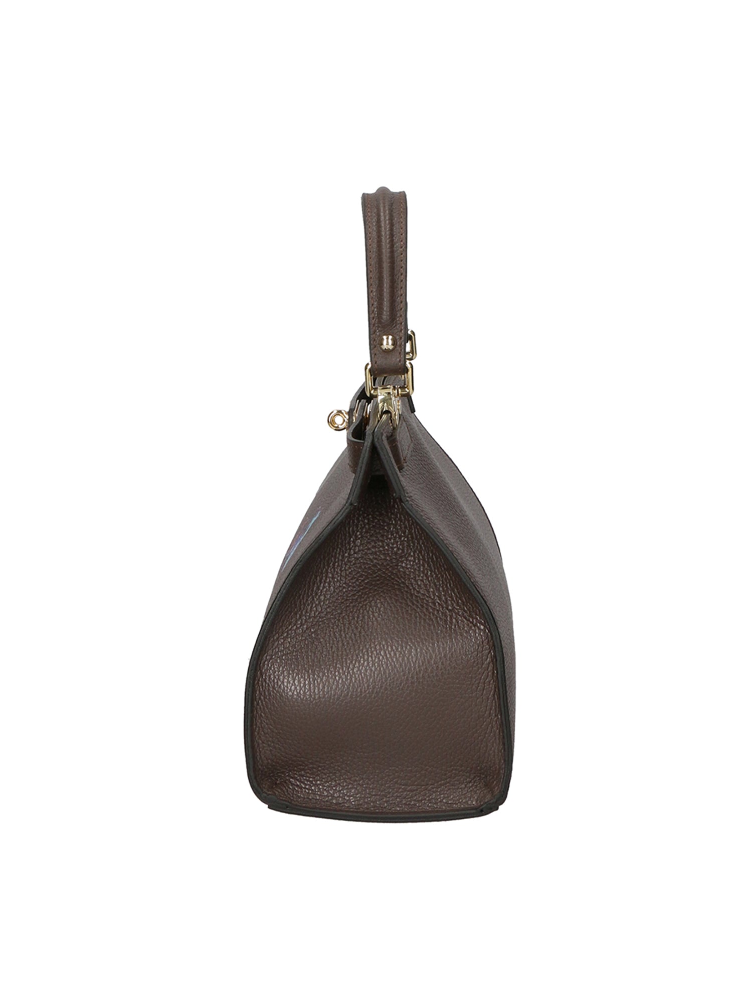 Nina Borsa a mano da donna 100% pelle 04263-D23 T.MORO DARK BROWN Chiara Ferretti