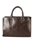 Fabrizia Borsa a mano da donna Vera pelle 9047-TMORO DARK BROWN Chiara Ferretti