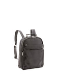 Zaino unisex in vera pelle Made in Italy 100% cotone 4048-NERO Alessia Firenze