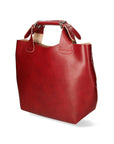Ester Borsa a mano da donna 100% pelle 9007-ROSSO Chiara Ferretti