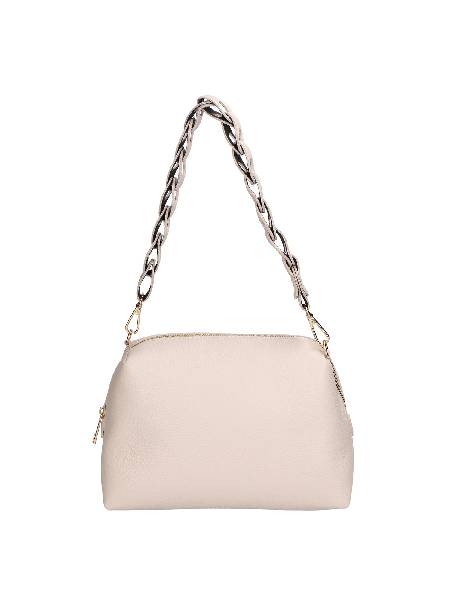 Livia Borsa a spalla da donna Vera pelle 06443-LATTE Chiara Ferretti