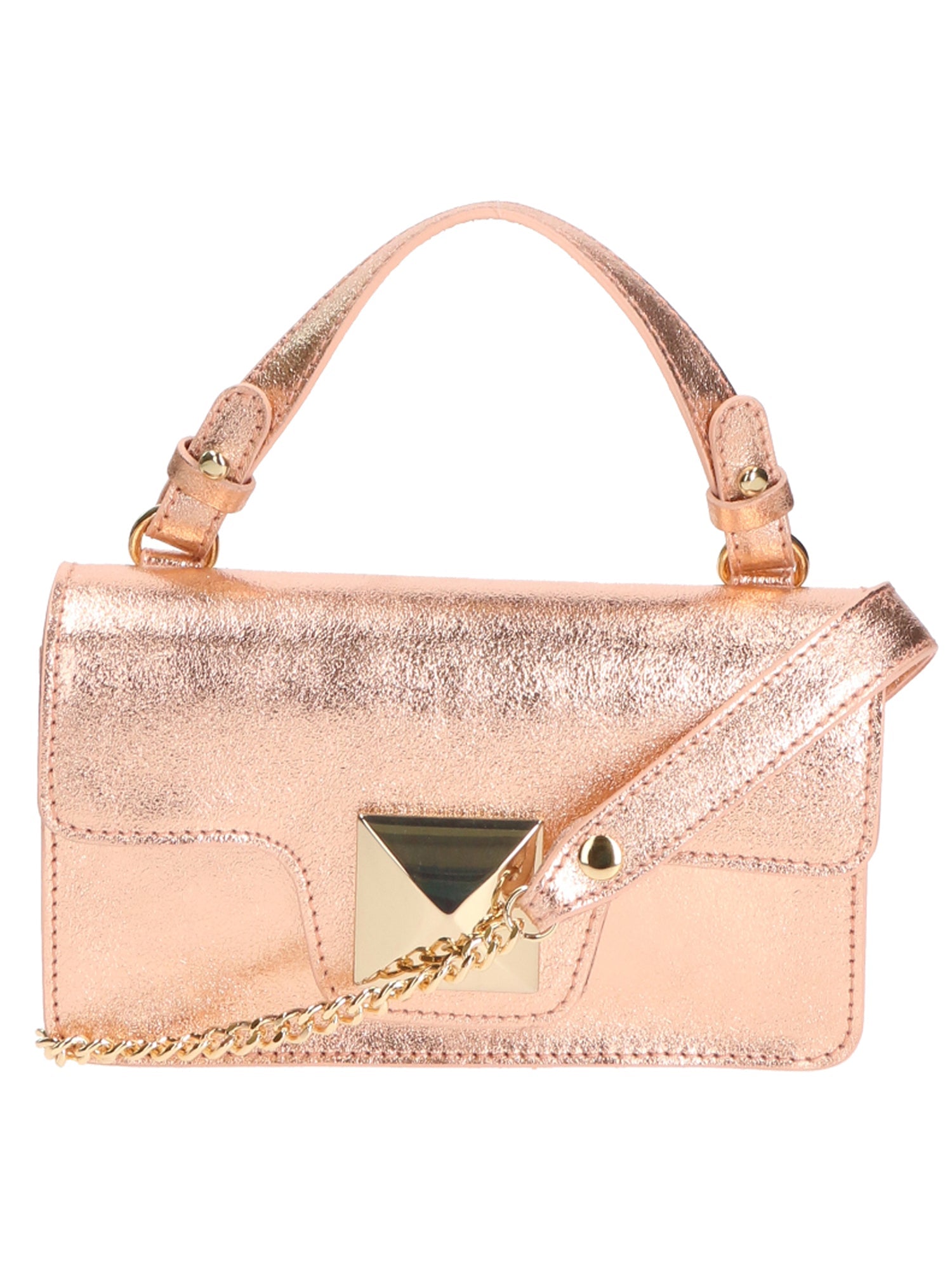 Hellen Borsa a mano da donna Vera pelle 06010-L012 ROSA Chiara Ferretti