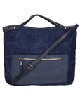 Rosalia Borsa a mano da donna Ecopelle LK0231-BLU Chiara Ferretti