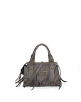 Erisia Borsa a spalla da donna Vera pelle 06091-018 GRIGIO MEDIO Chiara Ferretti