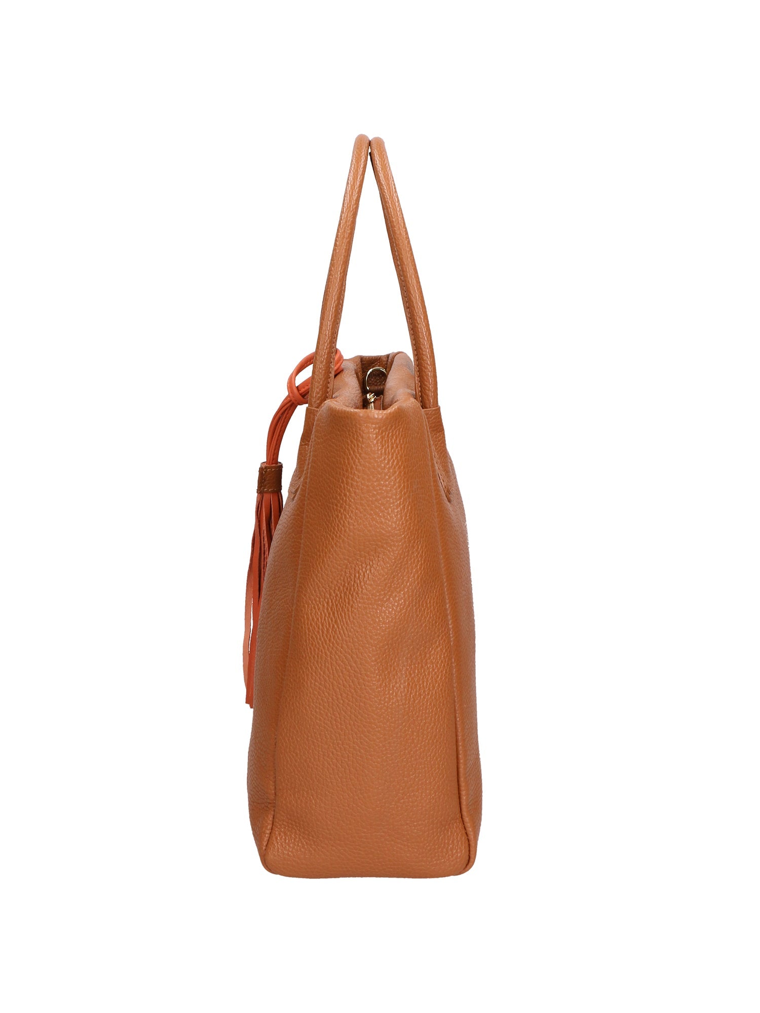 Verdiana Borsa a mano da donna Vera Pelle 06505-D17 CUOIO SCURO Chiara Ferretti