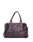 Elara Borsa a spalla da donna Vera pelle 06090-038 VIOLA SCURO Chiara Ferretti