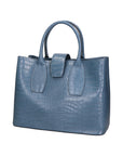 Letizia Borsa a mano da donna Pelle stampata croco 06542-CARTA ZUCCHERO Chiara Ferretti