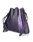 Elysia Borsa a spalla da donna Vera pelle 552043-VIOLA PURPLE Chiara Ferretti