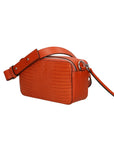 Pina Borsa a tracolla da donna Vera pelle 00637-LU35 MATTONE DARK ORANGE Chiara Ferretti