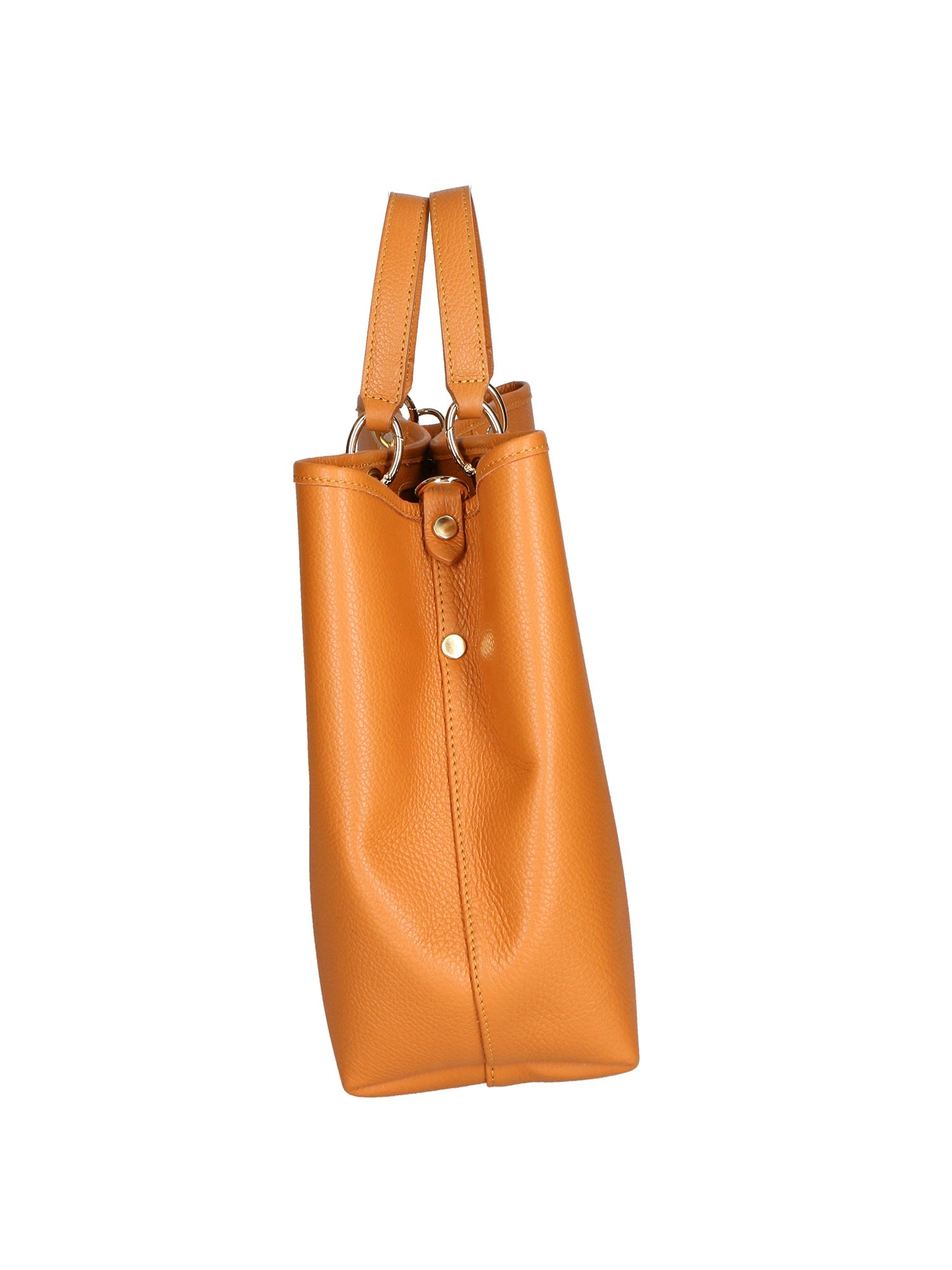 Azurite Borsa a mano da donna 100% pelle 06105-D44 CUOIO COGNAC Chiara Ferretti