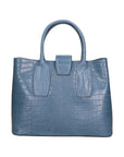 Letizia Borsa a mano da donna Pelle stampata croco 06542-CARTA ZUCCHERO Chiara Ferretti